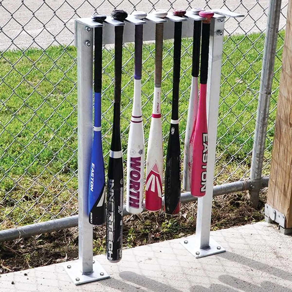 Jaypro Permanent Bat Rack 1 Jaypro Permanent Bat Rack