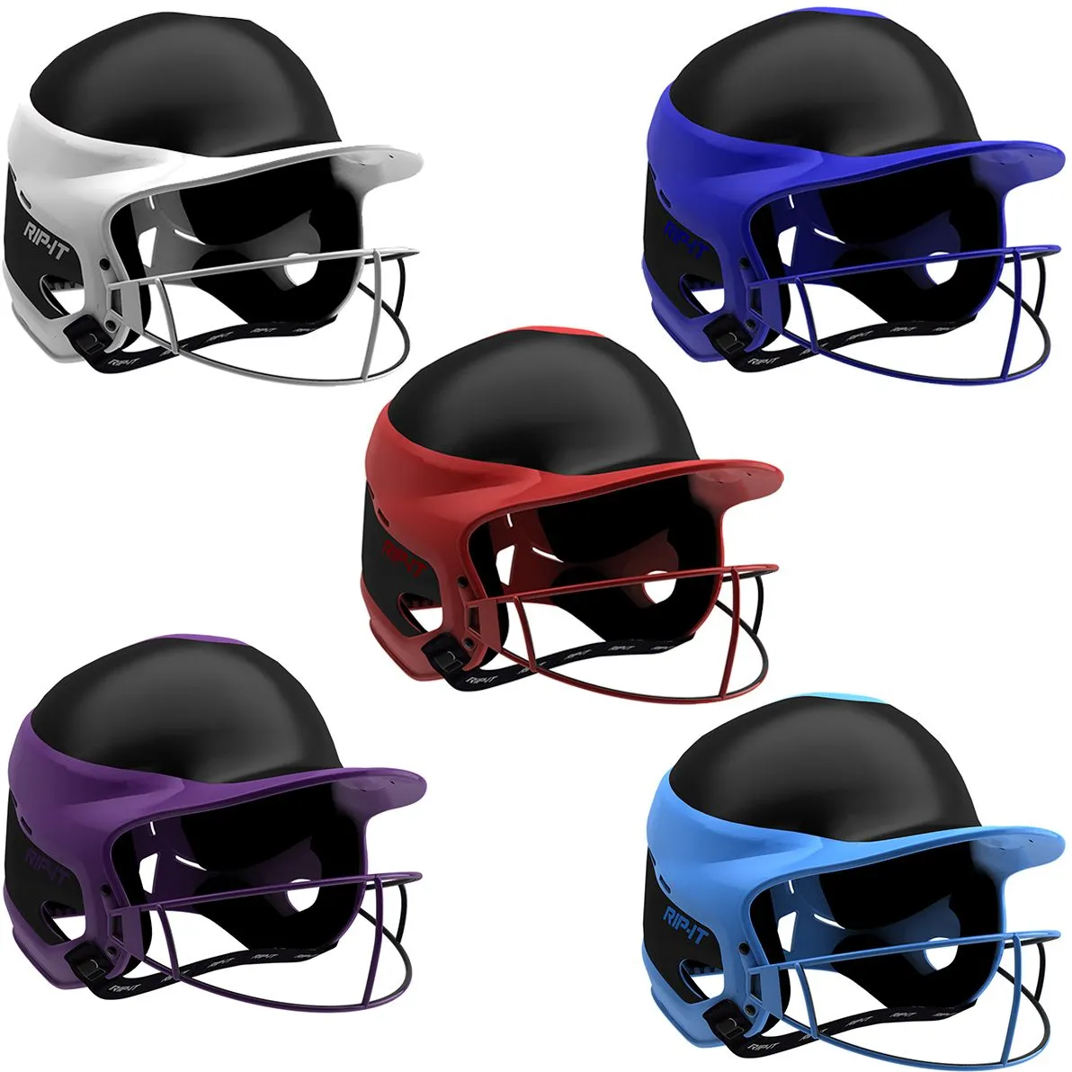 Rip-It XL Vision Pro Away Fastpitch Softball Batting Helmet, VISX-XA Purple 2 Rip-It XL Vision Pro Away Fastpitch Softball Batting Helmet, VISX-XA Purple - Image 2