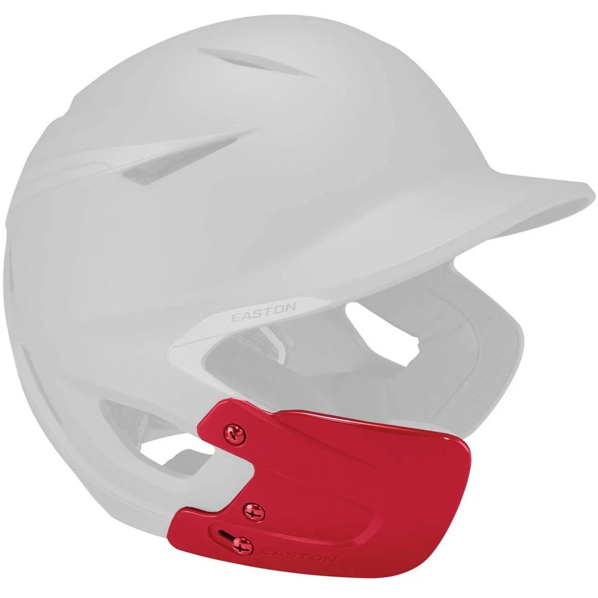 Easton Extended Batting Helmet Jaw Guard Green 2 Easton Extended Batting Helmet Jaw Guard Green - Image 2