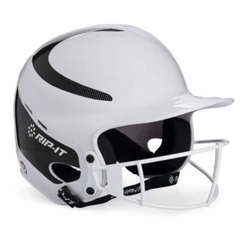 Rip-It Vision Classic Fastpitch Softball Batting Helmet White/Navy