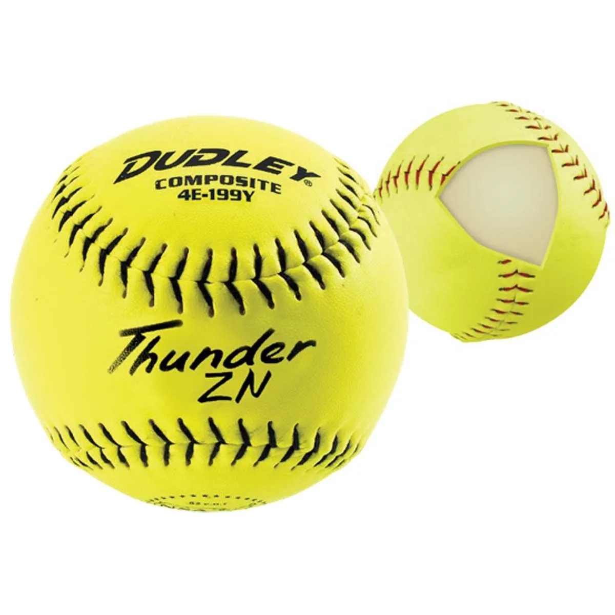 Dudley 4E199Y 12" Thunder ZN NSA ICON Composite Slowpitch Softballs, Dz 2 Dudley 4E199Y 12" Thunder ZN NSA ICON Composite Slowpitch Softballs, Dz - Image 2
