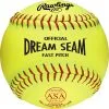Rawlings C12RYSA 12" ASA Dream Seam .47/375 Synthetic Softballs