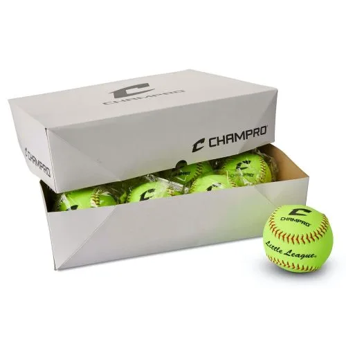 Champro 11” CSB27 47/375 Little League Durahide Fastpitch Softballs -Baseball Shop a32 437 03