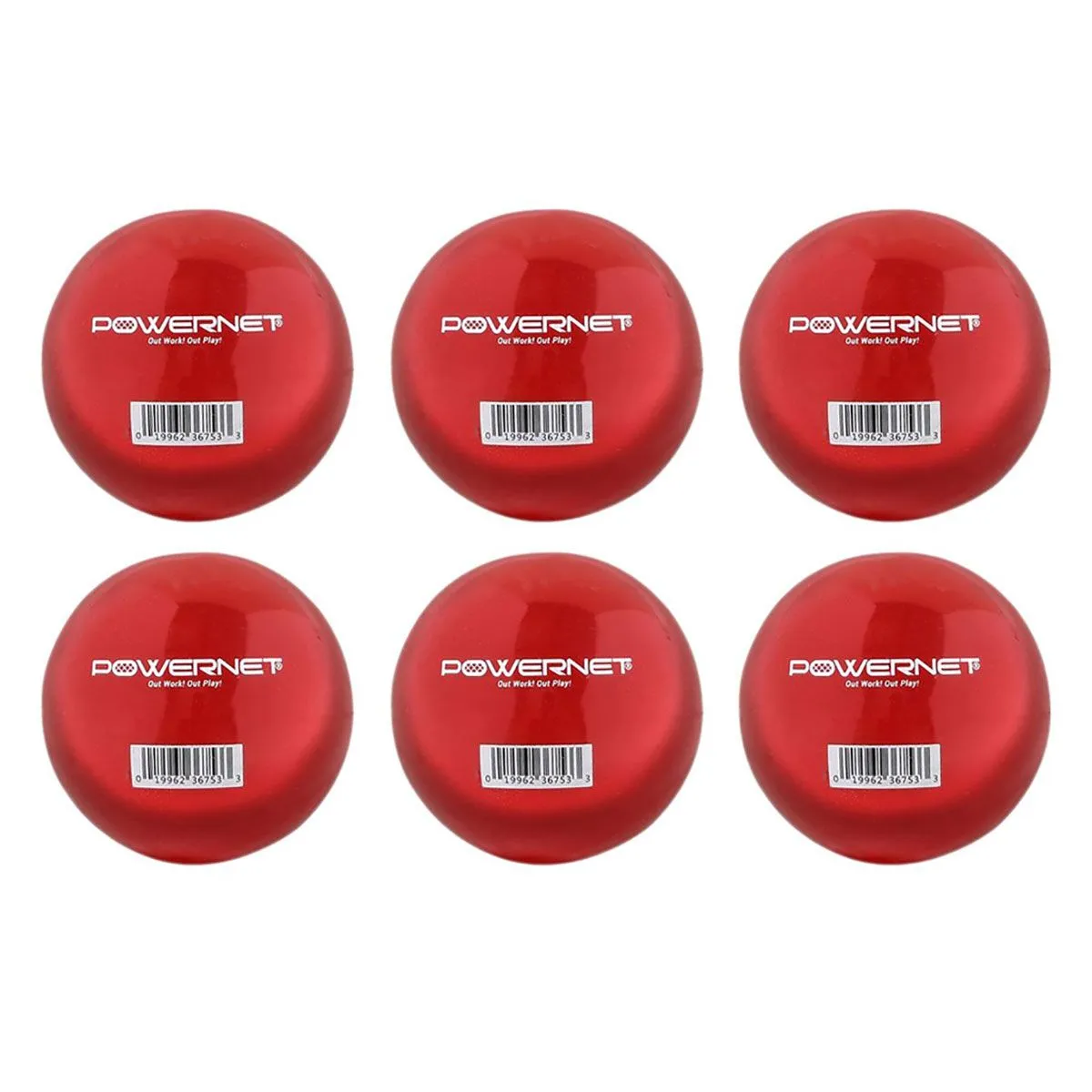POWERNET 3.2" Weighted Batting/Throwing Training Balls, 6pk 3 POWERNET 3.2" Weighted Batting/Throwing Training Balls, 6pk - Image 3