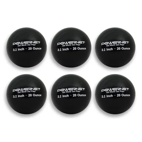 POWERNET 3.2" Weighted Batting/Throwing Training Balls, 6pk 9 POWERNET 3.2" Weighted Batting/Throwing Training Balls, 6pk -Baseball Shop a33 019 20