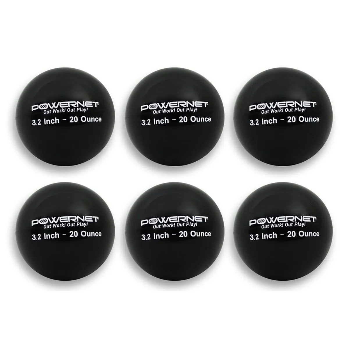 POWERNET 3.2" Weighted Batting/Throwing Training Balls, 6pk 5 POWERNET 3.2" Weighted Batting/Throwing Training Balls, 6pk - Image 5