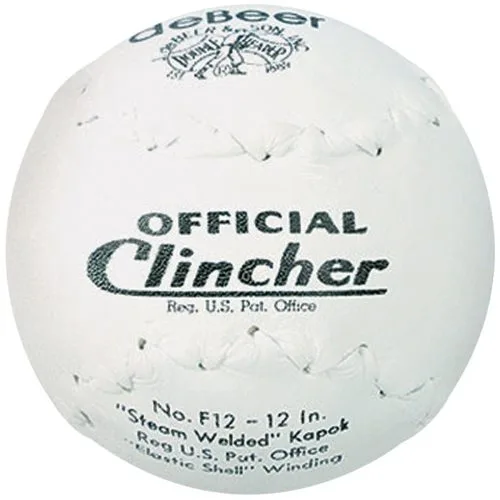 Rawlings DeBeer 12" Clincher F12 Official Softballs, Dz