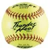 Dudley 12" WT12YFP NFHS 47/375 Thunder Heat Leather Fastpitch Softballs, Dz