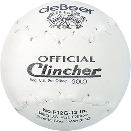 Rawlings DeBeer 12", 6/pk Clincher F12G Official Softballs