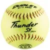 Dudley 11" SY11 GWSP 44/375 ASA Thunder Synthetic Slowpitch Softballs, Dz