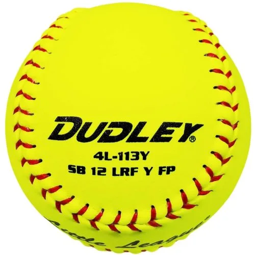 Dudley 12", 4L113Y 47/375 Fastpitch Little League Leather Softballs, Dz -Baseball Shop a33 352 new new 02