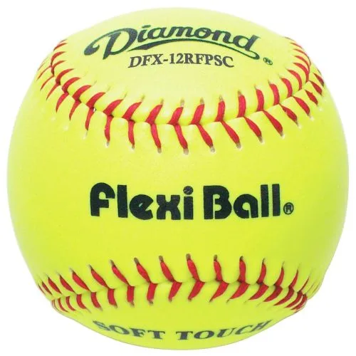 Diamond 12" DFX-12RFPSC Flexi Ball Synthetic Softball, Dz