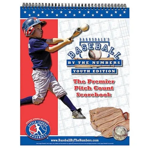 Baseball By The Numbers Youth Pitch Count Scorebook