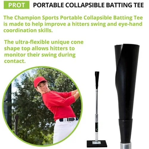 Champion Portable Collapsible Batting Tee -Baseball Shop a34 005 3