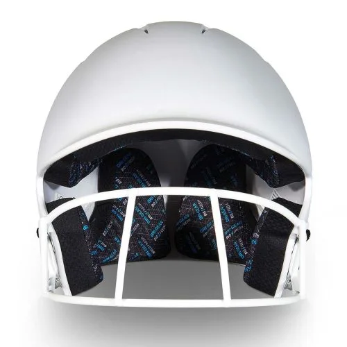 Champro HX Rise Fastpitch Matte Batting Helmet W/Faceguard Royal -Baseball Shop a34 554 03