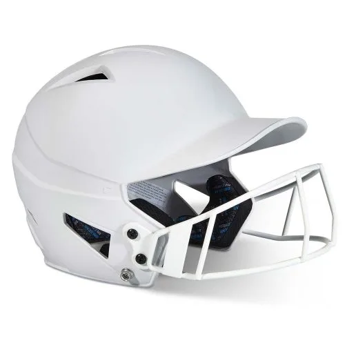 Champro HX Rise Fastpitch Matte Batting Helmet W/Faceguard Royal -Baseball Shop a34 554 05