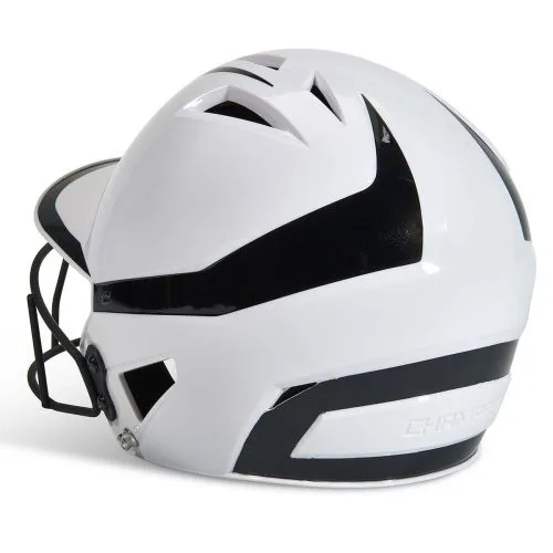 Champro HX Pro Fastpitch 2-Tone Batting Helmet W/Faceguard Navy -Baseball Shop a34 555 05