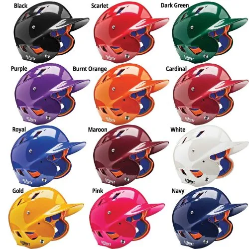 Schutt AiR-4.2 Standard Batting Helmet, MOLDED, JR & SR Pink -Baseball Shop a34 569colors 13