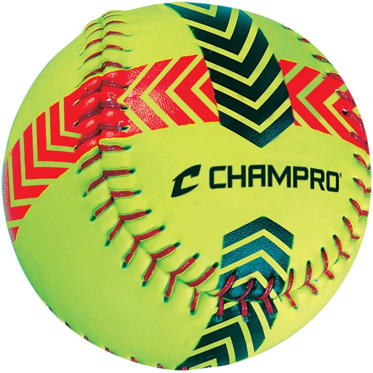 Champro 2/pk Striped Training Softballs, CSB52S 2 Champro 2/pk Striped Training Softballs, CSB52S - Image 2