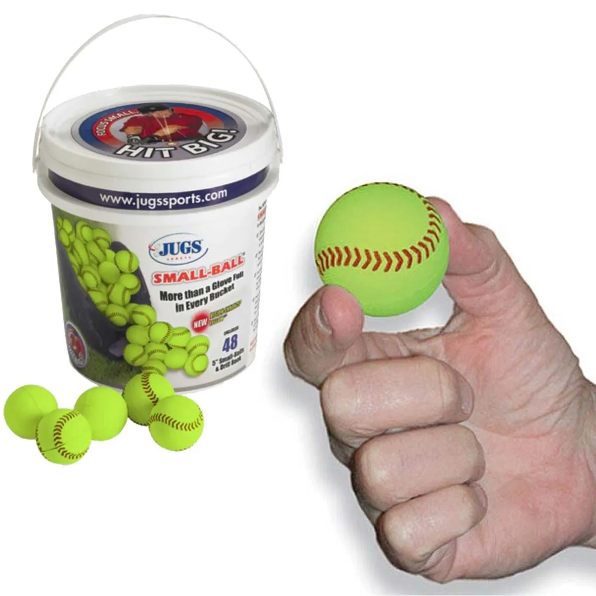 Jugs B1540 Small-Ball Bucket Of 48 Balls 2 Jugs B1540 Small-Ball Bucket Of 48 Balls - Image 2