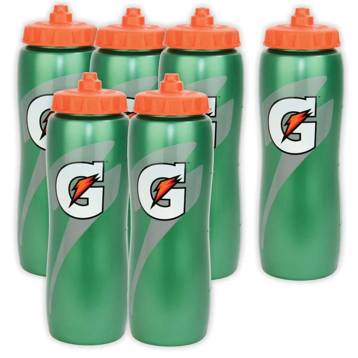 Gatorade Squeeze Bottles (Pack Of 6) 1 Gatorade Squeeze Bottles (Pack Of 6)