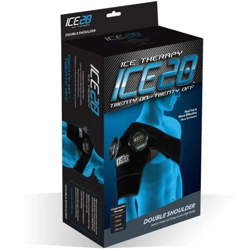 ICE20 Double Shoulder Compression Ice Therapy 19 ICE20 Double Shoulder Compression Ice Therapy -Baseball Shop a73 602 5