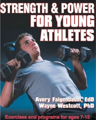 Human Kinetics Strength & Power For Young Athletes, Book