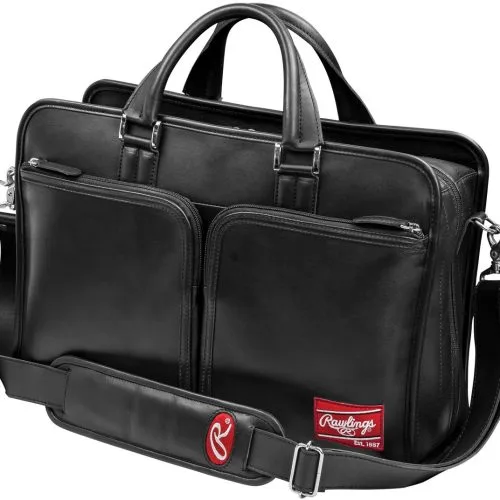 Rawlings Black Leather Coach's Briefcase