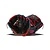 Wilson A2000 SuperSkin PFX2 11" Infield Baseball Glove - Right Hand Throw - Black/Blue (Red Lacing)